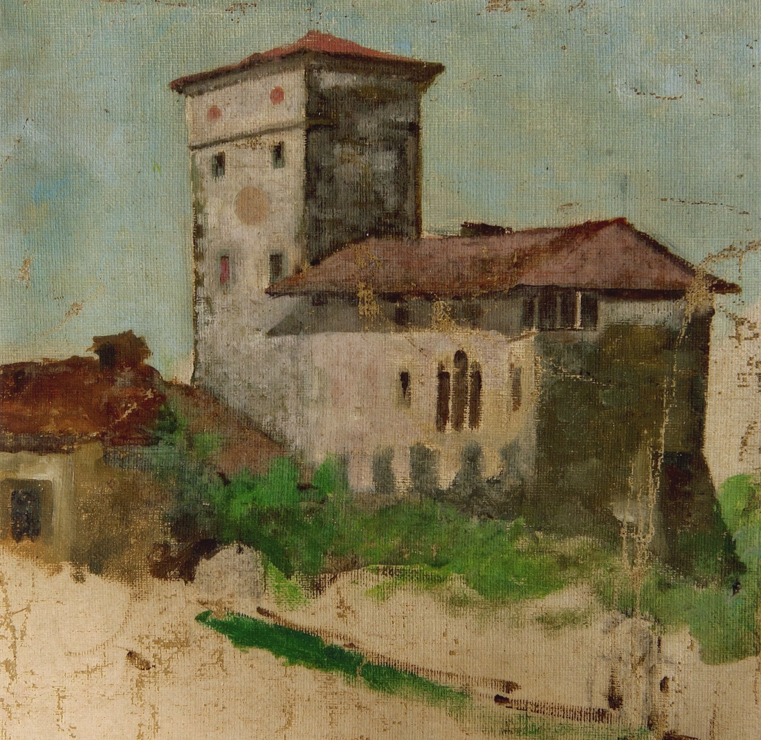 Il Castello Di Prampero secondo Afro Basaldella