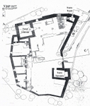Bellavitis & Valle plan with the castrum di Prampero build in 1025